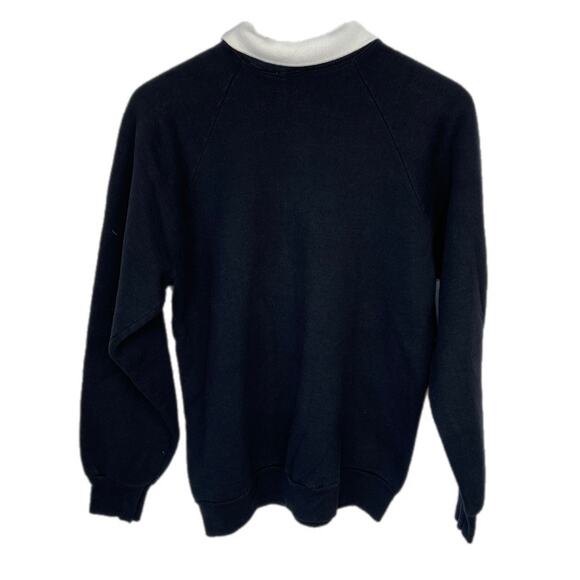 Vintage Puffy Snowman Let it Snow Collared Sweatshirt - Women's Size L - Picture 2 of 6